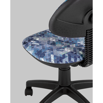 Кресло компьютерное УМКА абстракция синий