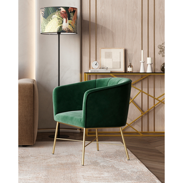 Торшер Moderli V11008-F Tropic, с цветным абажуром
