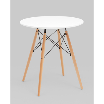 Стол круглый DSW NEW D70 белый