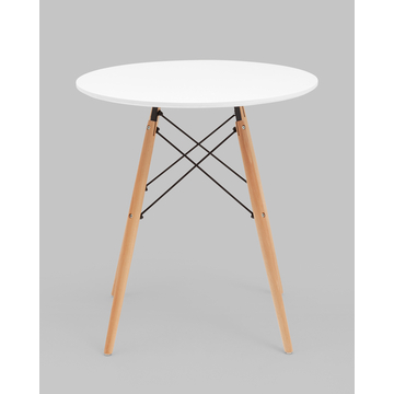 Стол круглый DSW NEW D70 белый