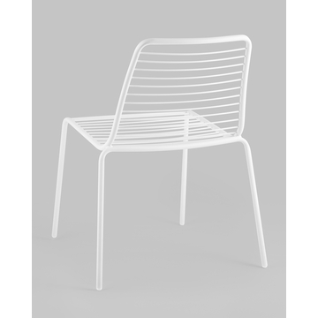 Стул Дели металл белый