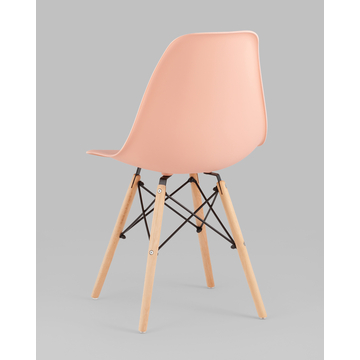 Стул DSW персиковый (разборный каркас)
