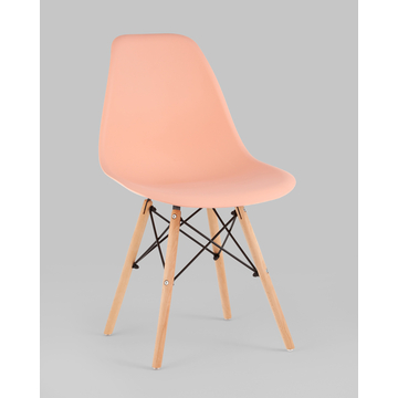 Стул DSW персиковый (разборный каркас)