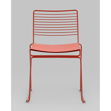 Стул обеденный Danny бордовый с подушкой