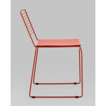 Стул обеденный Danny бордовый с подушкой