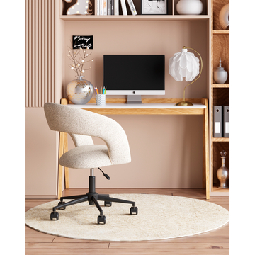 Кресло офисное Mia светло-серый