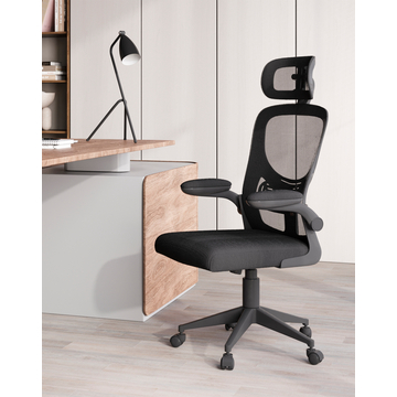 Кресло офисное TopChairs Airone черный