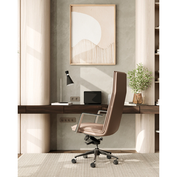 Кресло руководителя TopChairs Arrow светло-серый