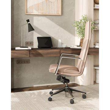 Кресло руководителя TopChairs Arrow светло-серый