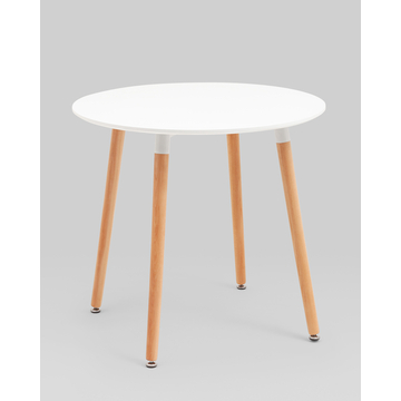 Стол круглый Рокки New D=80 белый