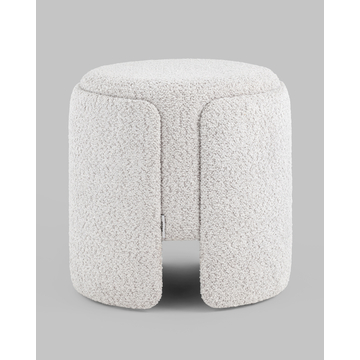 Пуф Taks букле светло-серый