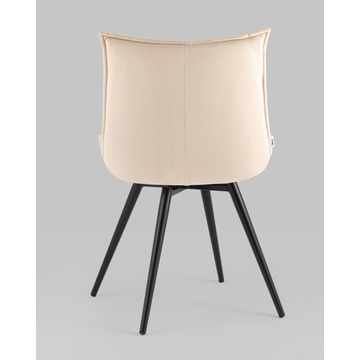 Стул вращающийся Робб велюр бежевый