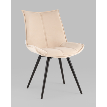 Стул вращающийся Робб велюр бежевый