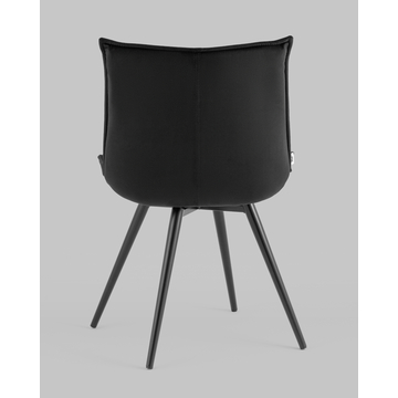 Стул вращающийся Робб велюр черный