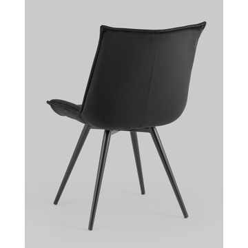 Стул вращающийся Робб велюр черный