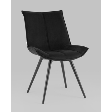 Стул вращающийся Робб велюр черный