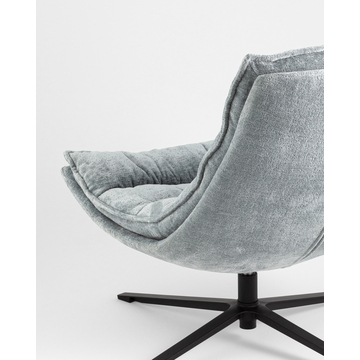 Кресло лаунж Lazy серый