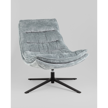 Кресло лаунж Lazy серый