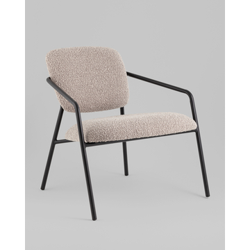 Кресло лаунж Rooney серый