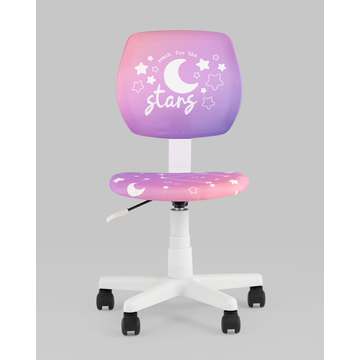 Кресло компьютерное ЛОЛО Starry Night пластик белый