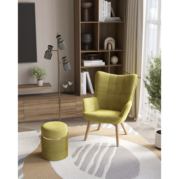 Торшер Moderli V11006-F Hadley, три плафона