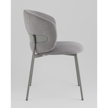 Стул Блейз велюр серый