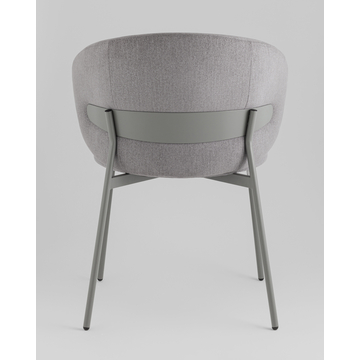 Стул Блейз велюр серый