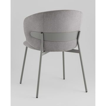 Стул Блейз велюр серый