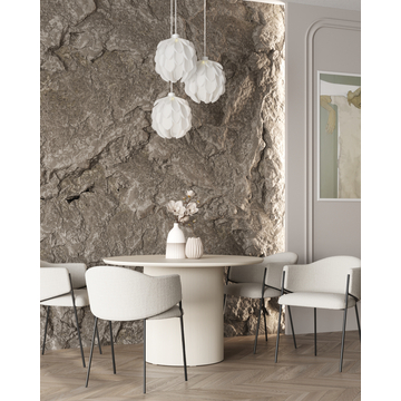 Стул Brace букле белый