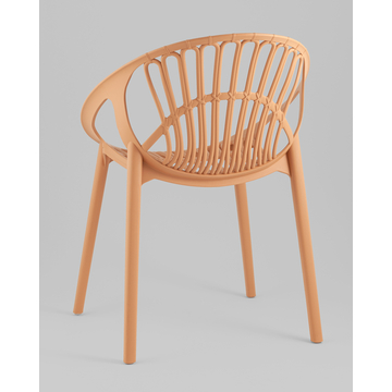 Стул-кресло Takeo пластиковое бежевый