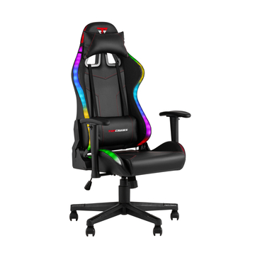 Кресло спортивное с подсветкой TopChairs GMM-080 черный