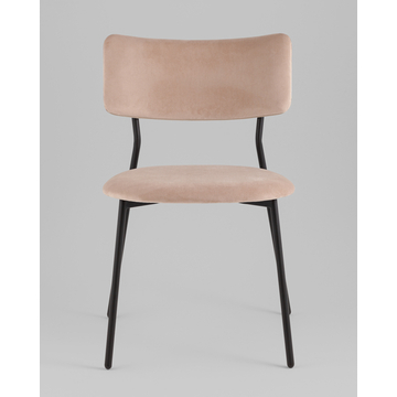 Стул Амелия велюр бежевый