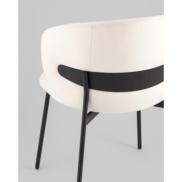 Стул Блейз велюр молочный