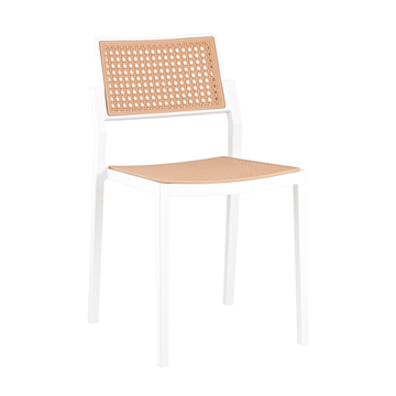 Стул обеденный Milto пластиковый белый