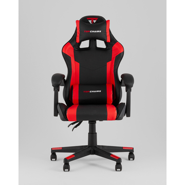 Кресло спортивное TopChairs Commander черно-красный