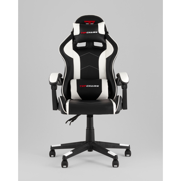 Кресло спортивное TopChairs Shadow черно-белый