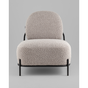 Кресло Стоун new ткань букле серо-бежевый