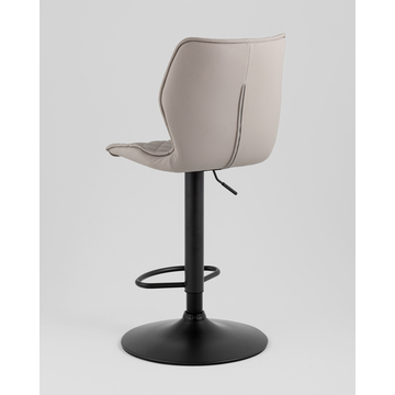 Стул барный Dome экокожа серый 2 шт