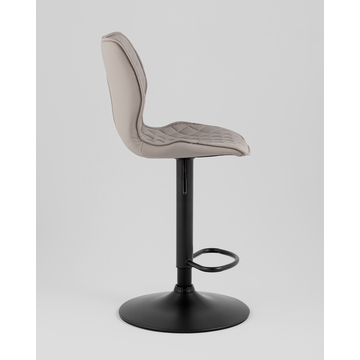 Стул барный Dome экокожа серый 2 шт