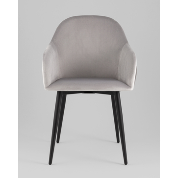 Стул Новел New велюр светло-серый