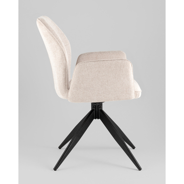 Стул обеденный Helm рогожка бежевый