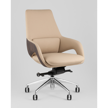 Кресло офисное TopChairs Reign бежевый