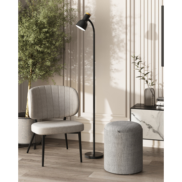 Торшер для чтения Moderli V11050-1F Shades, черный