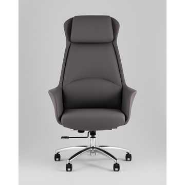 Кресло руководителя TopChairs Viking NEW серое