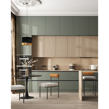 Стул полубарный Балла бежевый на металлических ножках