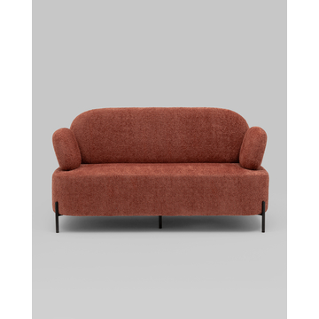 Диван Кэнди ткань букле коралловый