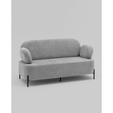 Диван Кэнди ткань букле светло-серый