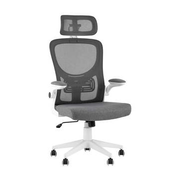 Кресло офисное TopChairs Airone серый ткань