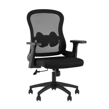 Кресло офисное TopChairs Petal черный