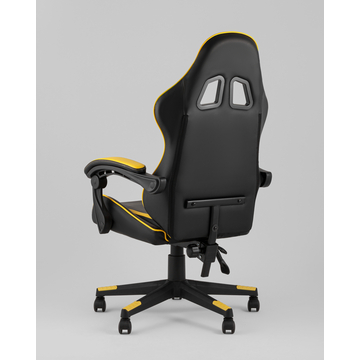 Кресло спортивное TopChairs Shadow черно-желтый